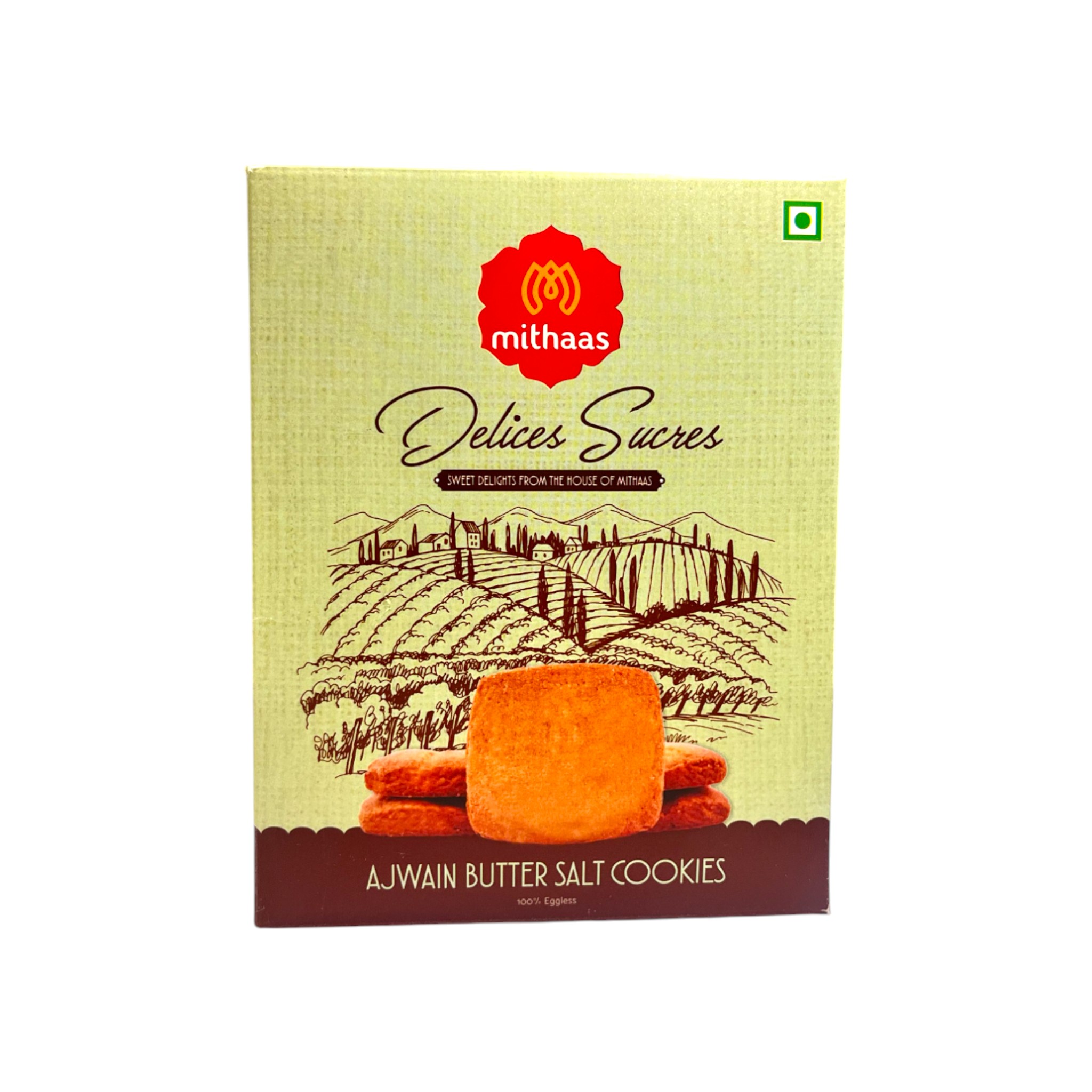 AJWAIN BUTTER SALT COOKIES 200GM